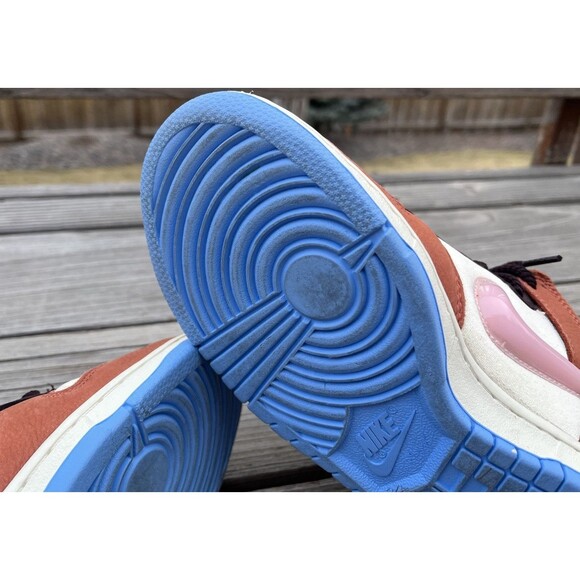 Nike Men's 5.5 Dunk Mid Social Status Free Lunch Chocolate Milk DJ1173-700 - Picture 10 of 15